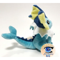 Authentic Pokemon Center Plush Pokemon fit Vaporeon 12cm 